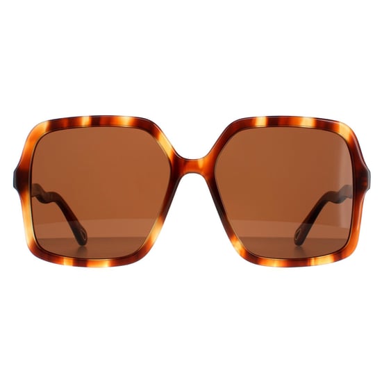Chloe Square Dames Havana Bruin CH0086S Zelie - Image 1