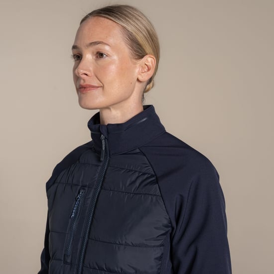 Craghoppers Womens/Ladies Expert Compresslite Hybrid Jacket (Dark Navy) - Image 6