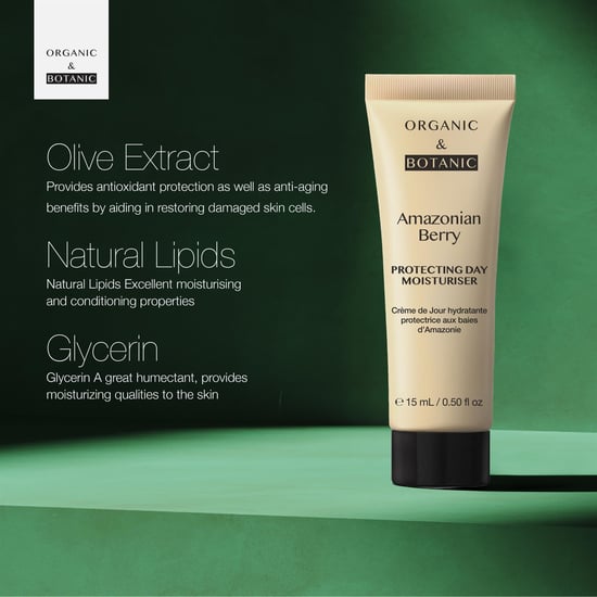 Organic & Botanic Amazonian Berry Anti-Ageing Day Moisturiser 15ml for Fine Lines, Wrinkles, Dryness - Image 4