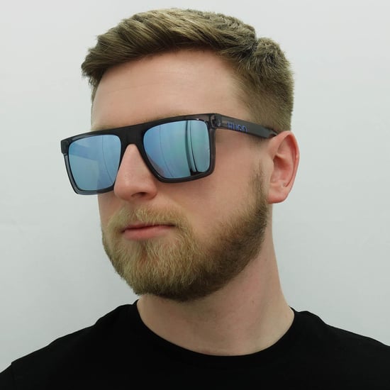Hugo by Hugo Boss Sunglasses HG 1069/S PJP 3J Crystal Blue Blue Mirror - Image 5