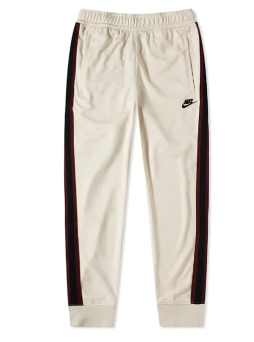 Nike Mens Cream Poly Hooded Tracksuit - Image 5