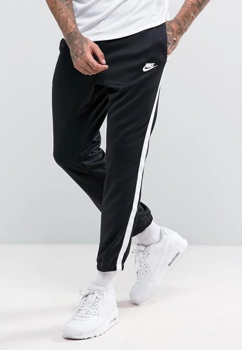 Nike Mens Black Tribute Poly Tracksuit - Image 3