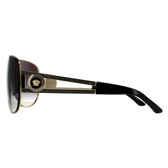 Versace Sunglasses VE2166 12528G Pale Gold Grey Gradient - Image 3
