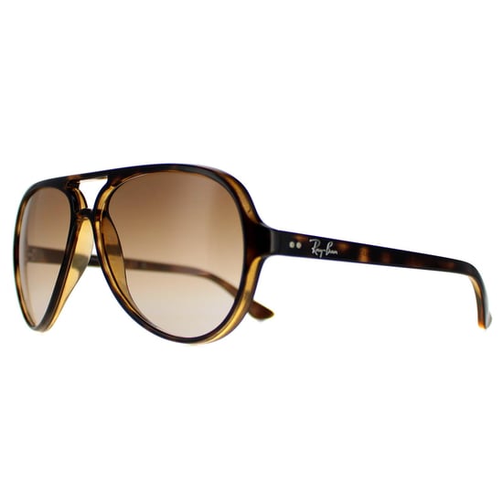 Ray-Ban Aviator Unisex Light Havana Brown Gradient Sunglasses - Image 2