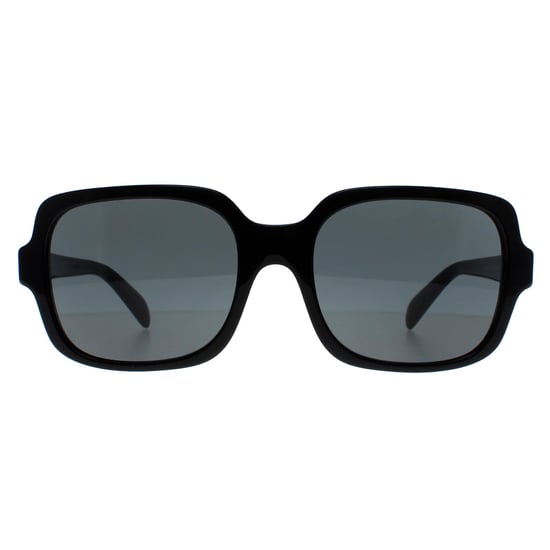 Emporio Armani Square Womens Shiny Black Dark Grey EA4195 - Image 1