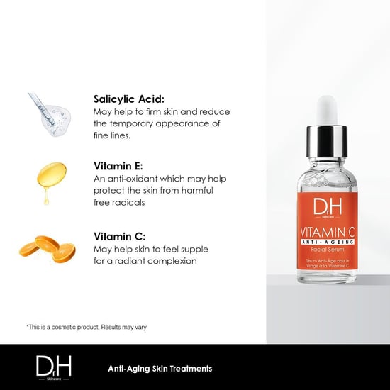 Dr H Anti-aging gezichtsserum met vitamine C 30 ml + anti-aging nachtcrème met vitamine C 60 ml - Image 3