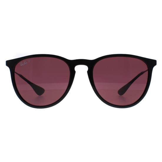 Ray-Ban Sunglasses Erika 4171 601/5Q Black Violet Mirror Polarized - Image 1