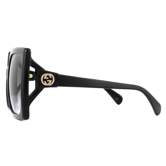 Gucci Zonnebril GG0876S 001 Zwart Grijs Verloop - Image 3