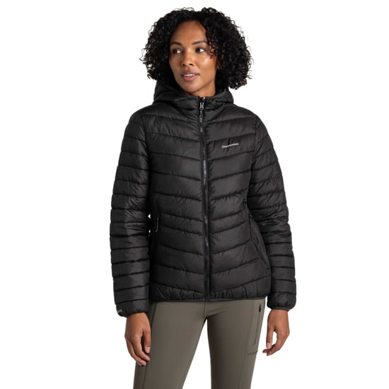 Craghoppers Womens/Ladies Compresslite IX Insulated Hooded Jacket (Black) - Image 1