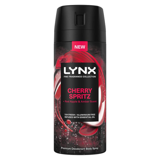 Lynx Men Deodorant Body Spray Cherry Spritz with 72Hrs Freshness 150ml, 18 Pack - Image 4