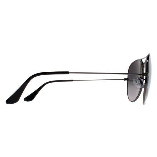 Ray-Ban Sunglasses Aviator 3025 Gunmetal Polarized Blue Gradient Grey 004/78 58mm - Image 4