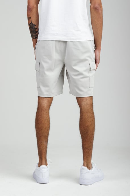 Grey Cargo-Style Shorts - Image 2
