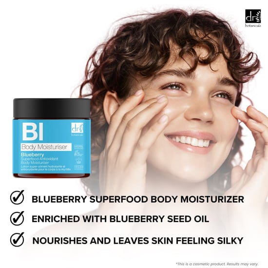 Dr. Botanicals Blueberry Superfood Anti-Ageing Antioxidant Body Moisturiser 60ml for Fine Lines, Wrinkles, Dullness - Image 3
