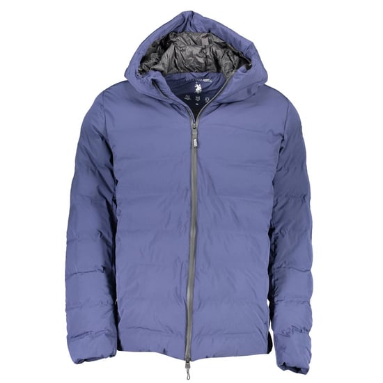 Hooded Puffer Jacket Navy - Image 1
