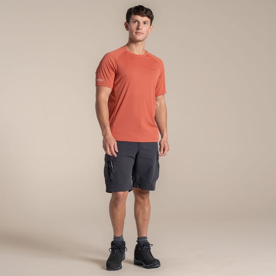 Craghoppers Mens Nosilife T-Shirt (Dark Sahara) - Image 1