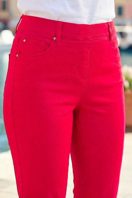 Cropped Stretch Denim Jegging - Image 4