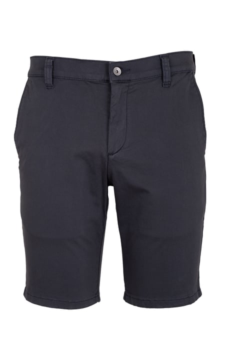 Dark Grey Organic Cotton Slim Fit Chino Shorts - Image 6