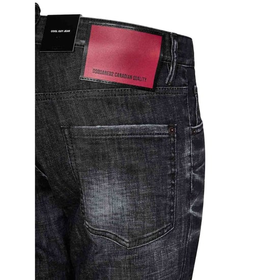 Dsquared2 Zwarte, Makkelijk Wasbare, Coole Jeans - Image 3