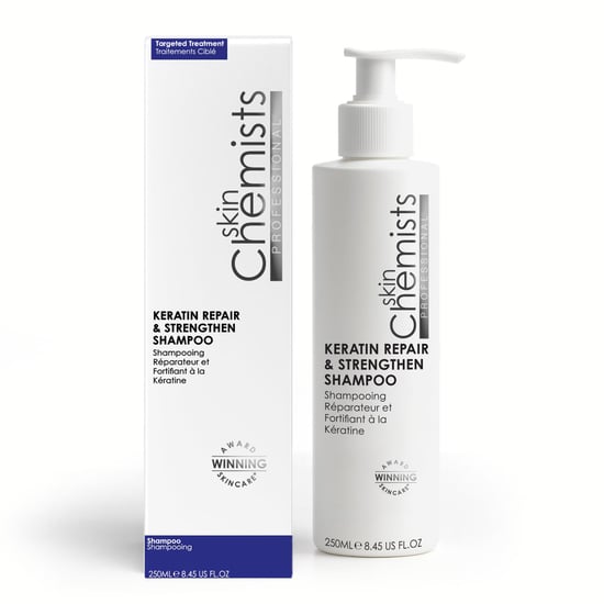 skinChemists Keratin Repair & Strengthen Shampoo 250ml for Cleansing, Scalp Health, Hair Volume - Image 1