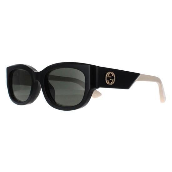 Gucci Vierkant Vrouwen Zwart met Ivoor Grijs GG1667SK - Image 2