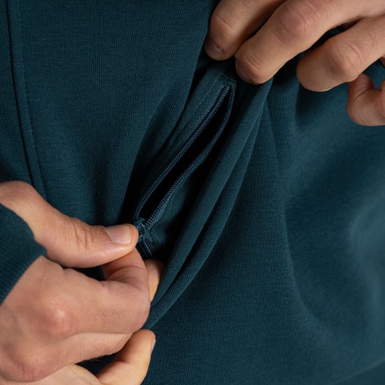 Craghoppers Mens Workwear Oulston Hoodie (Mörk Aegean Blue) - Image 5
