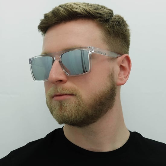Hugo by Hugo Boss Sunglasses HG 1069/S 900 T4 Crystal Silver Mirror - Image 6
