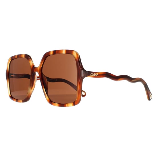 Chloe Square Dames Havana Bruin CH0086S Zelie - Image 2