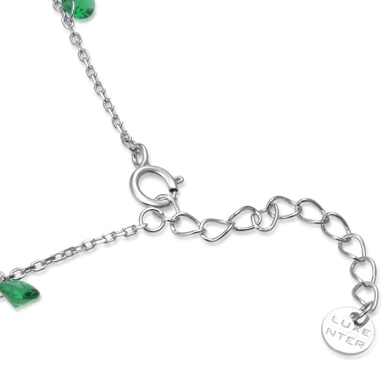 Luxenter Rolcon-armband tillverkat av 925 sterlingsilver och Multicolour Zirconia med rodiumplätering - Image 6