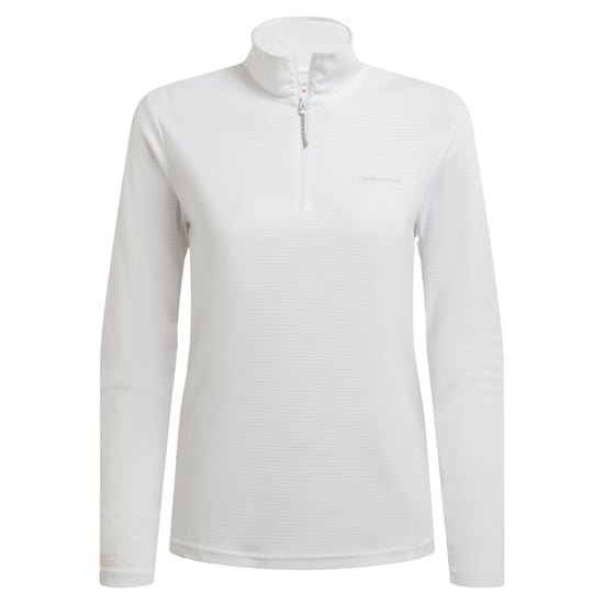 Craghoppers Dames/Dames Nosilife Half Zip Top (Wit) - Image 2