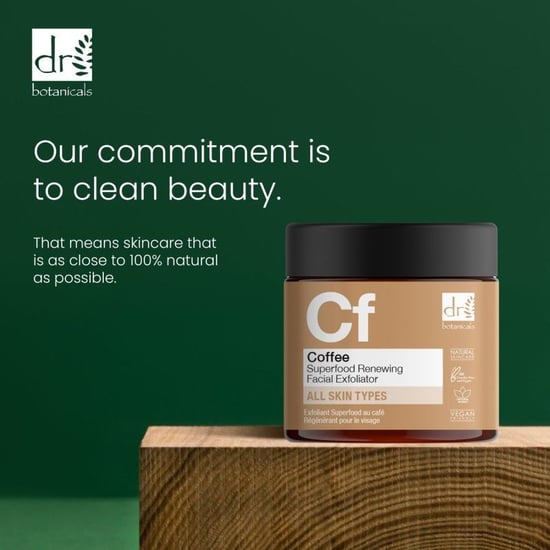 Dr. Botanicals Coffee Renewing Anti-Ageing Facial Exfoliator 60ml for Acne, Blemishes, Large Pores - Image 6