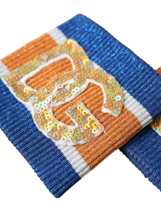 Sequin Logo Leg Warmers - Image 5