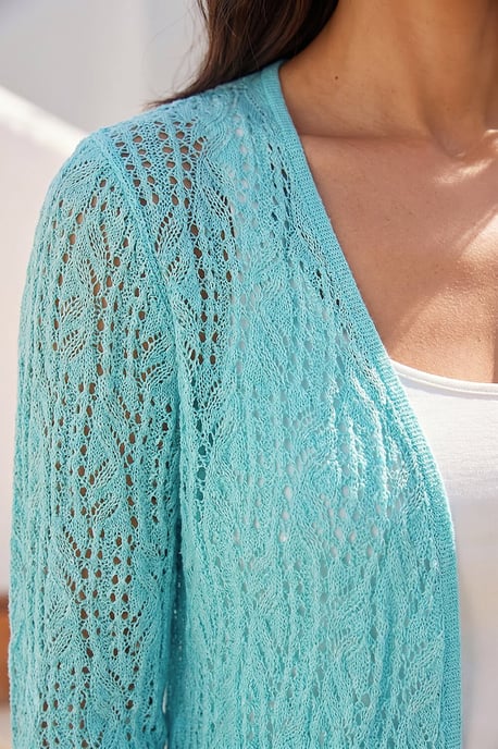 Light Weight Stitch Cardigan - Image 4