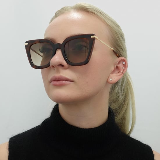 Jimmy Choo Solglasögon Ciara/G/S OCY HA Glitter Havana Brun Gradient - Image 6