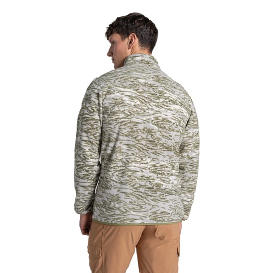 Craghoppers Heren National Trust Irt Print Fleece Top (Cardamom) - Image 3