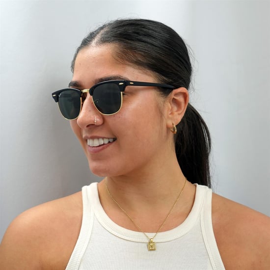 Ray-Ban Sunglasses Clubmaster 3016 W0365 Black Green G-15 Small 49mm - Image 6