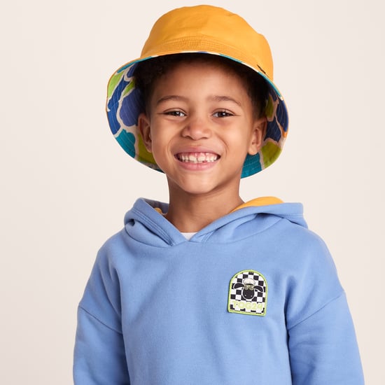 Balkhi Kids Shaun the Sheep Bucket Hat - Lime Cloud Print - Image 2