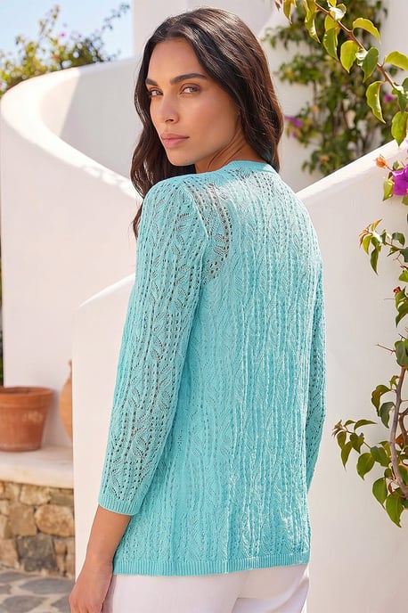 Light Weight Stitch Cardigan - Image 3