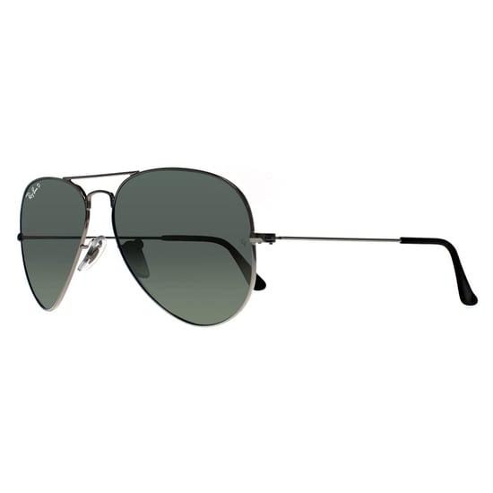 Ray-Ban zonnebril Aviator 3025 zilver gepolariseerd groene zilveren spiegel 003/59 - Image 2