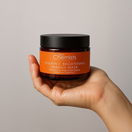 skinChemists Vitamin C Brightening Orange Mask 50ml for Brightening, Dark Spots, Dullness - Image 3