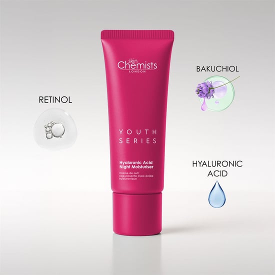 skinChemists Retinol & Bakuchiol Anti-Ageing Night Moisturiser 50ml for Fine Lines, Wrinkles, Loss of Firmness - Image 5