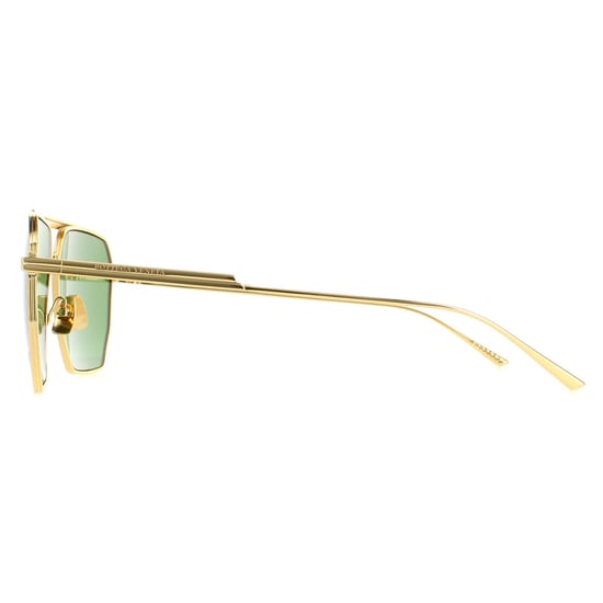 Bottega Veneta Square Dames Gold Green BV1012S - Image 3