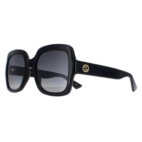 Gucci Square Womens Black Grey Gradient Polarized GG1337S - Image 2