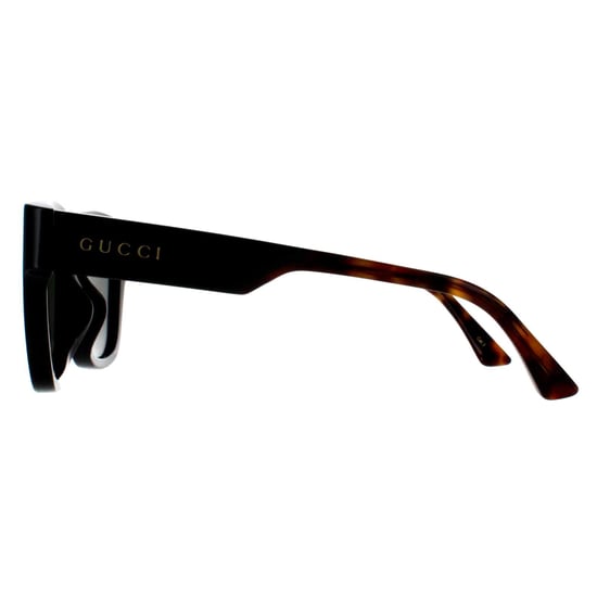 Gucci Square Mens Black with Havana Grey GG1670SK - Image 3