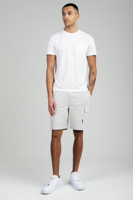 Grey Cargo-Style Shorts - Image 3