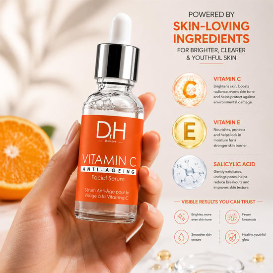 Dr H Anti-Aging Vitamine C Gezichtsserum 30ml - Image 3