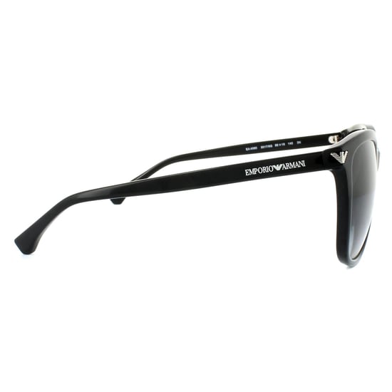 Emporio Armani Sunglasses 4060 5017/8G Black Grey Gradient - Image 4