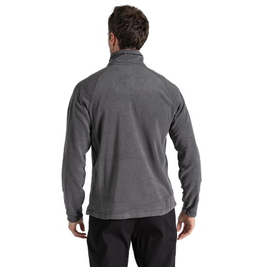 Craghoppers Heren Corey VI Half Zip Fleece Top (Zwarte Pepermergel) - Image 3