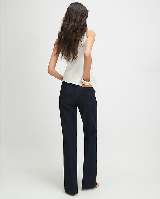 River Island Womens Bootcut Jeans Blue Mid Rise Denim - Image 3
