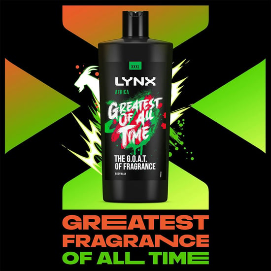 Lynx G.O.A.T Shower Gel up to 12H Refreshing Fragrance XXXL Africa 700ml, 12 Pack - Image 4