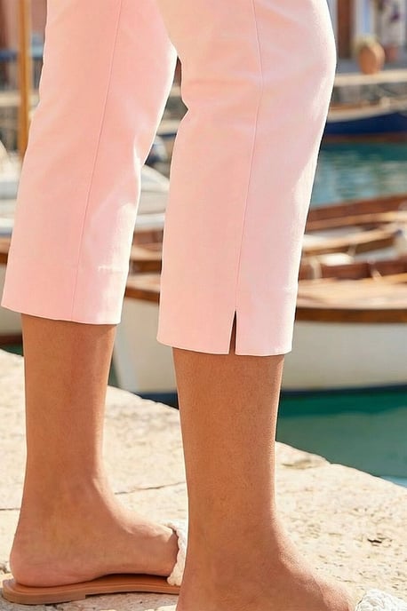 Cropped Stretch Trouser - Image 4